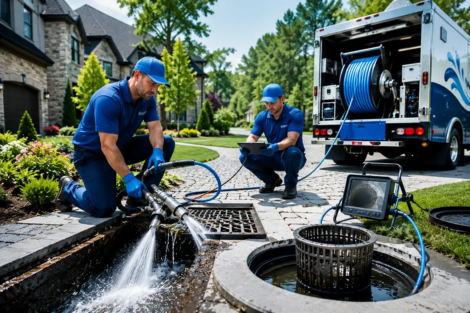 Local outdoor drain cleaning professionals in Glen Echo, MD